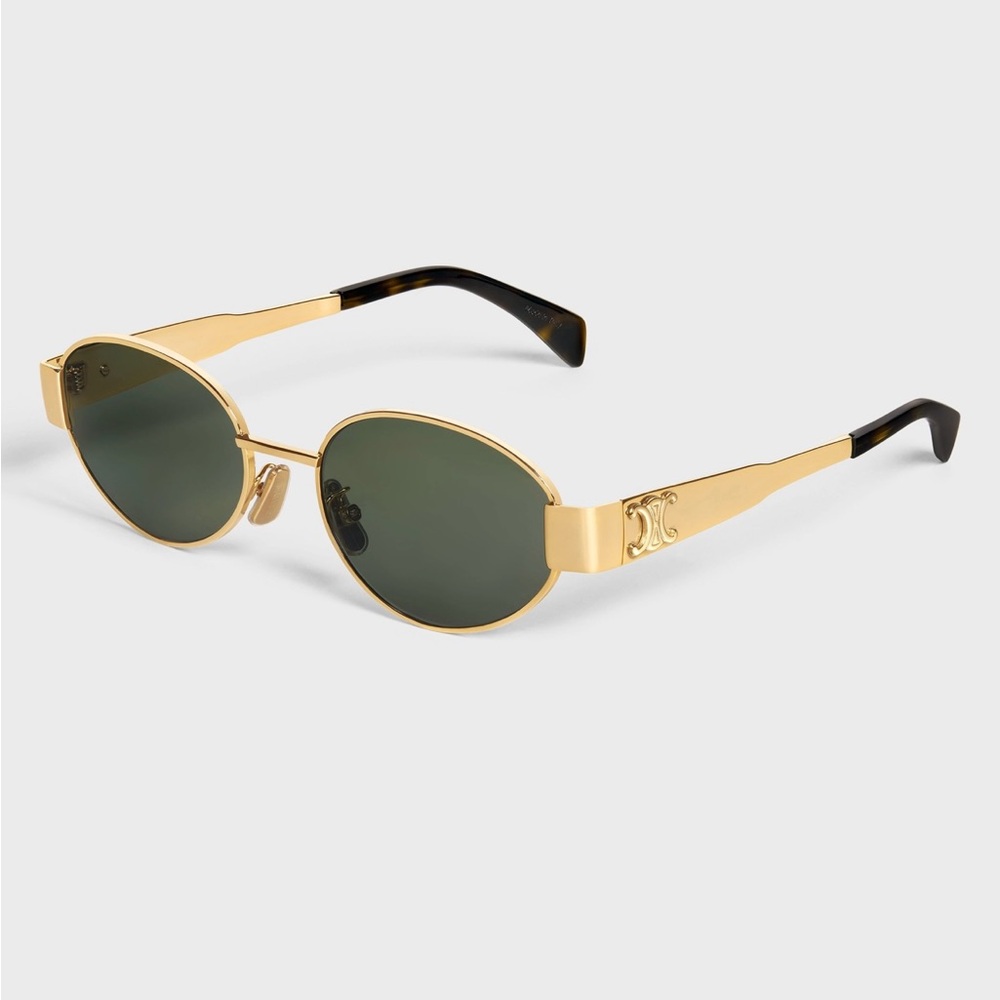 Celine triumphe metal gold sunglasses ***AUTHENTIC***